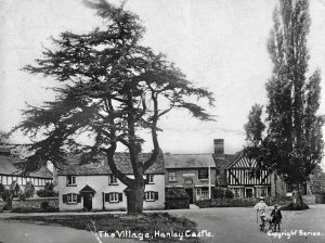 Hanley Castle village, c 1920.